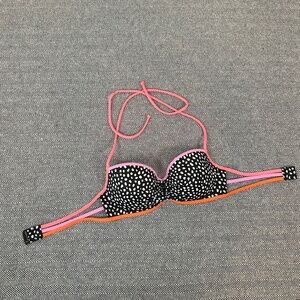 VICTORIA'S SECRET - Polka Dot Colorblock Bikini Top